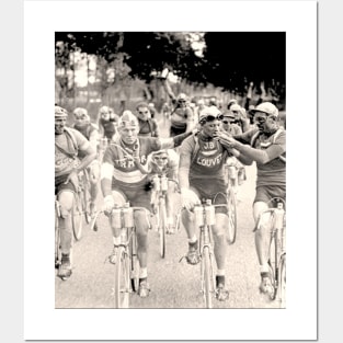 Tour De France Vintage Bicycle Racing Photo Print Posters and Art